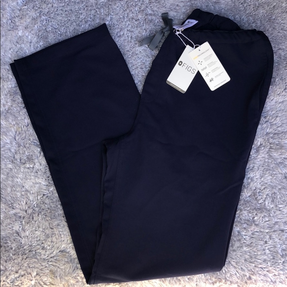 NWT Figs MENS Pisco basic scrub pants Navy blue
